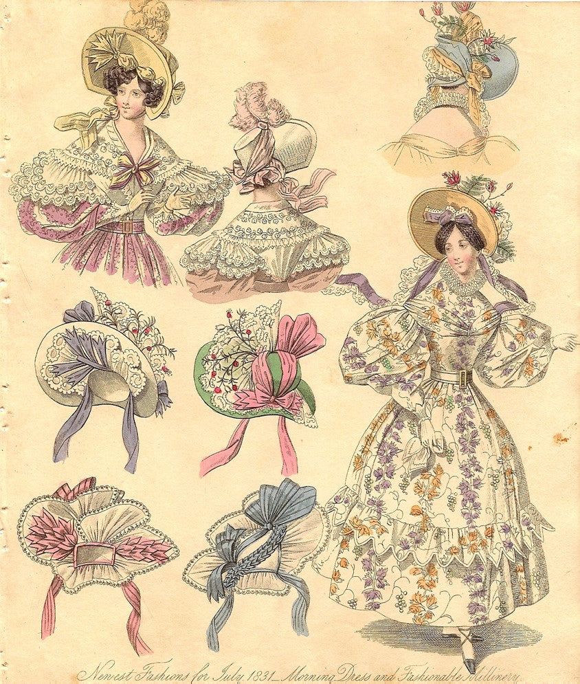 Fashion print ‘World of Fashion and Continental Feuilletons’