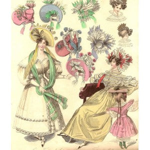 Fashion print ‘World of Fashion and Continental Feuilletons’