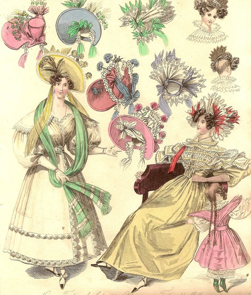 Fashion print ‘World of Fashion and Continental Feuilletons’