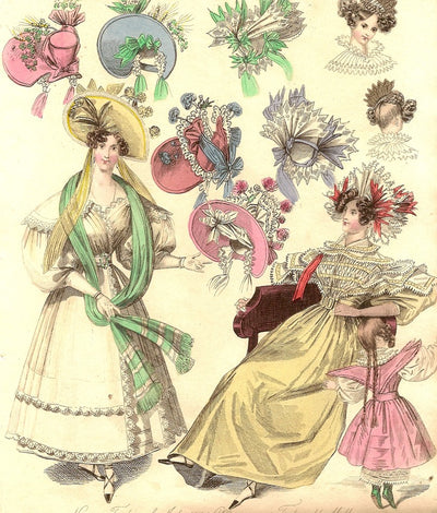 Fashion print ‘World of Fashion and Continental Feuilletons’