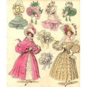 Fashion print ‘World of Fashion and Continental Feuilletons’