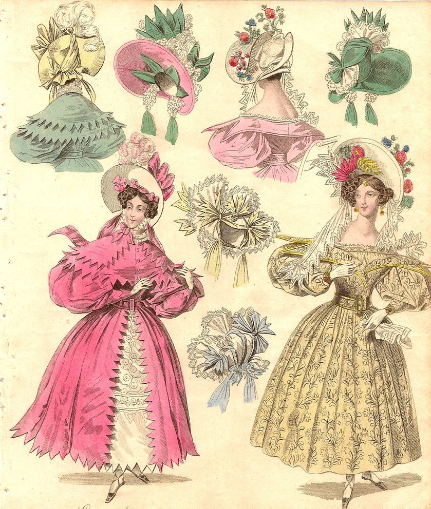 Fashion print ‘World of Fashion and Continental Feuilletons’