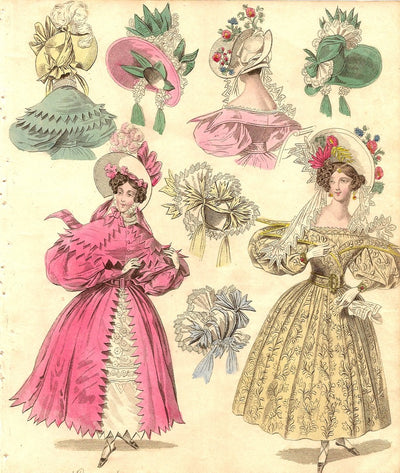 Fashion print ‘World of Fashion and Continental Feuilletons’