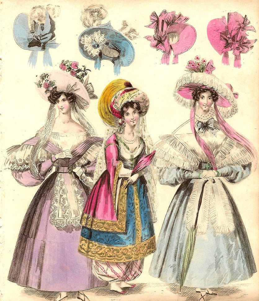 Fashion print ‘World of Fashion and Continental Feuilletons’