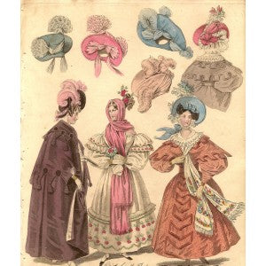 Fashion print ‘World of Fashion and Continental Feuilletons’