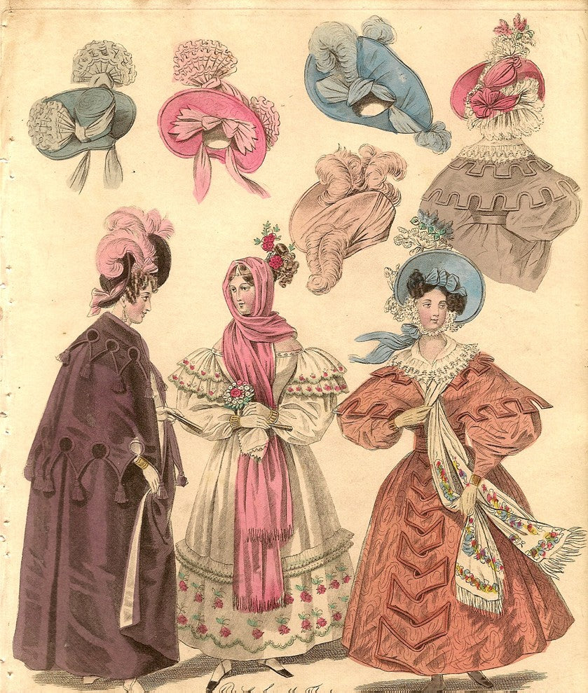 Fashion print ‘World of Fashion and Continental Feuilletons’