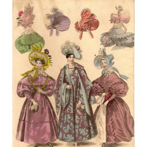 Fashion print ‘World of Fashion and Continental Feuilletons’