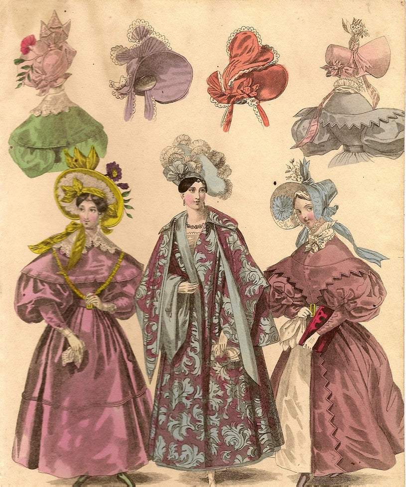 Fashion print ‘World of Fashion and Continental Feuilletons’