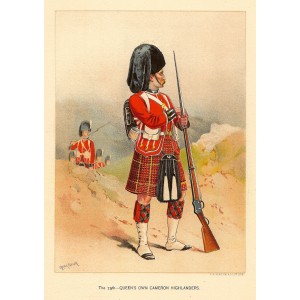 Cameron Highlanders 79th Queen's Own Regiment