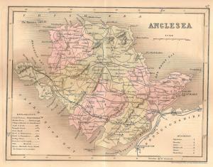 Anglesea antique map 1845