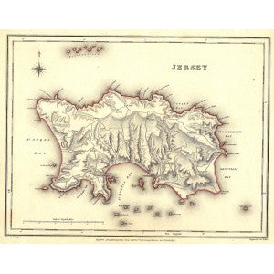Jersey antique map 2