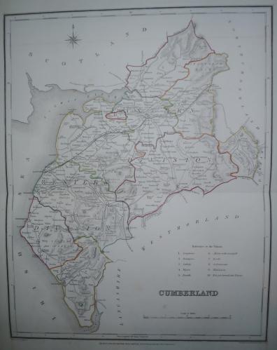 Cumberland antique map 3