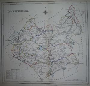 Leicestershire antique map 3