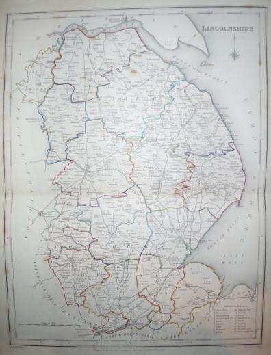 Lincolnshire antique map 3