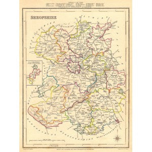 Shropshire antique map 3