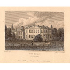 Gubbins Hertfordshire antique print