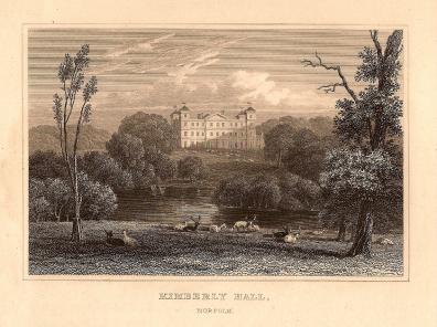 Kimberly Hall Norfolk antique print 1847