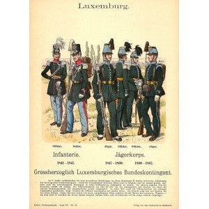 Luxembourg infantry Infanterie