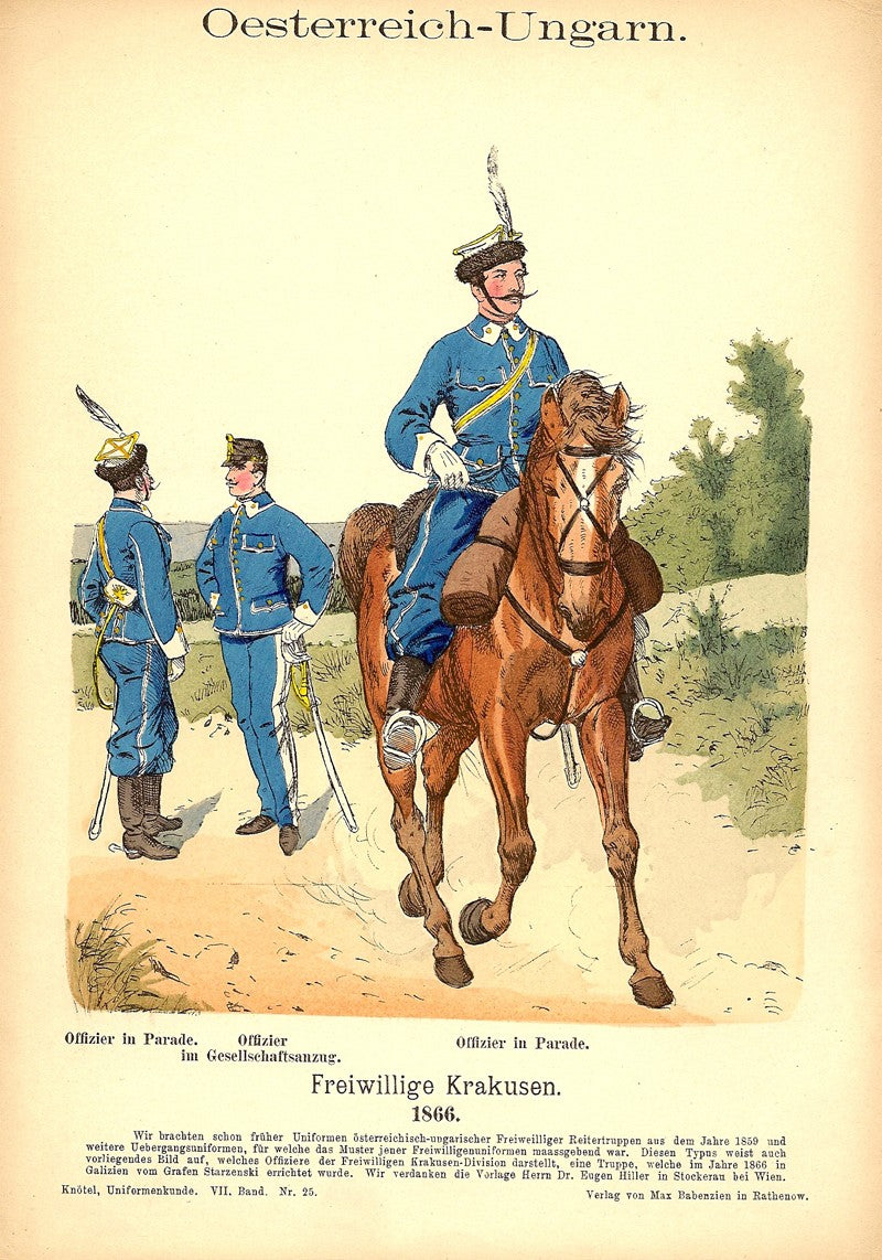 Austro-Hungarian Krakusen volunteers