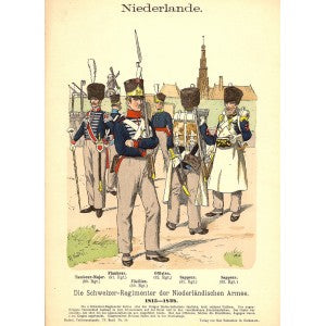 Dutch Army Swiss Regiment 1893