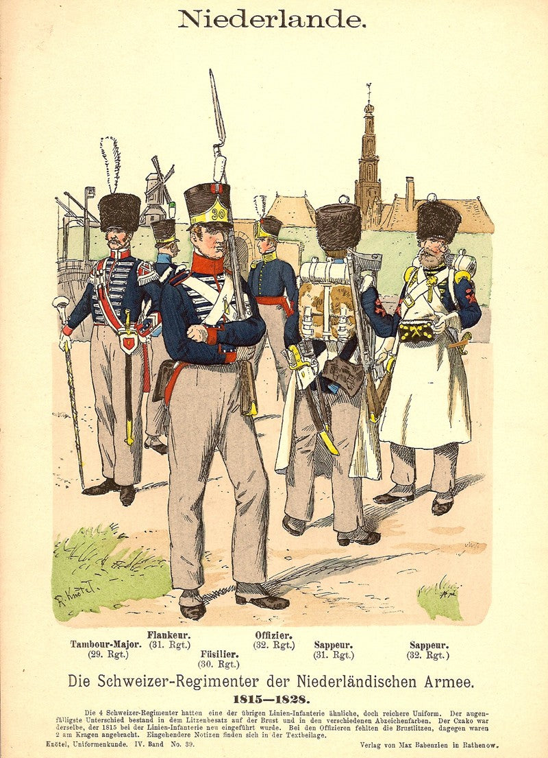 Dutch Army Swiss Regiment