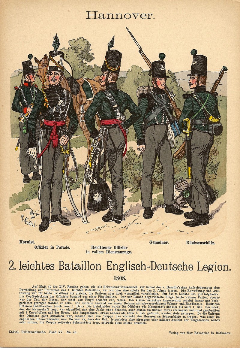 Hanover English German Battalion