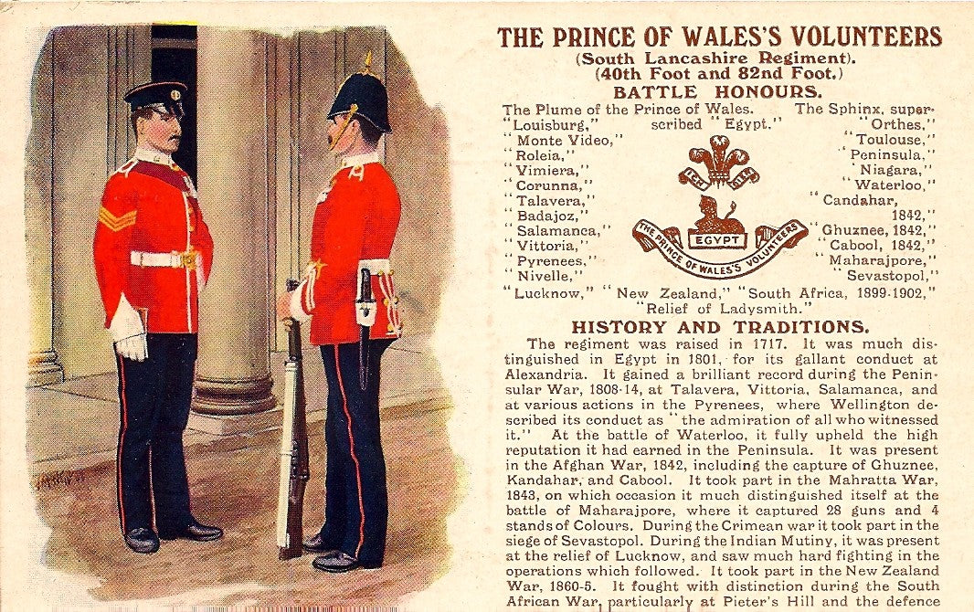 South Lancashire Regiment British Army