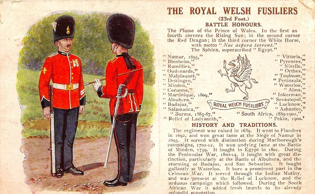 Welsh Fusiliers 23rd Regiment of Foot