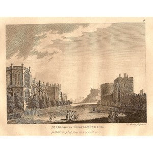 St George's Chapel Windsor Castle Berkshire 1784