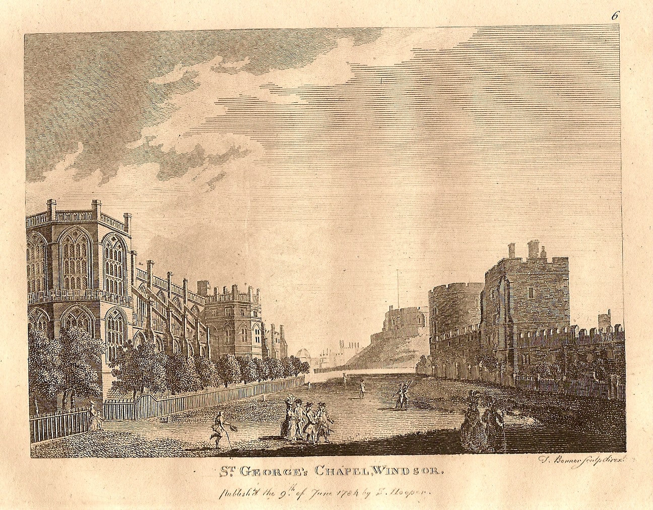 St George's Chapel Windsor Castle Berkshire 1784