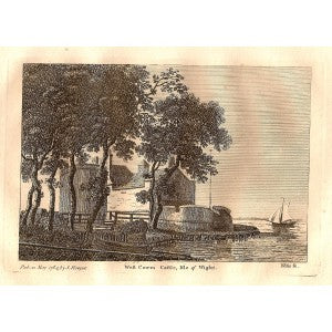 Cowes Castle Isle of Wight 1784