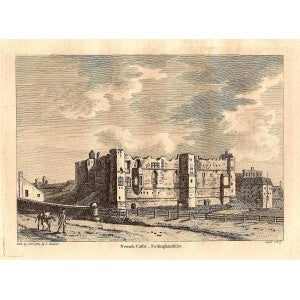 Newark Castle antique print