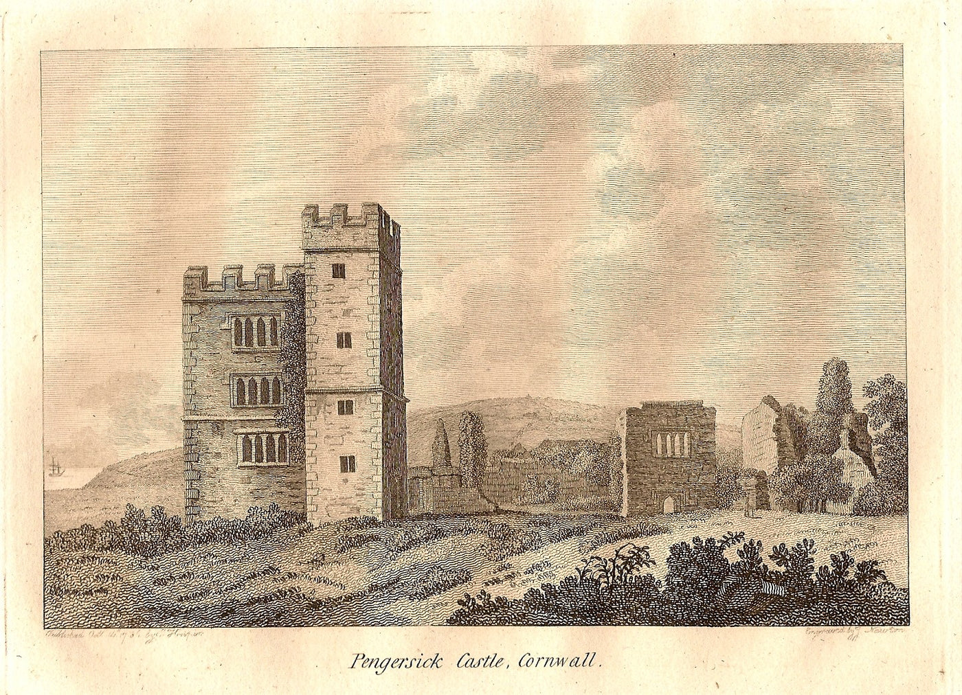 Pengersick Castle Germoe Cornwall