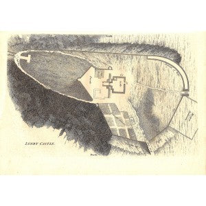 Lundy Castle ground-plan Devon