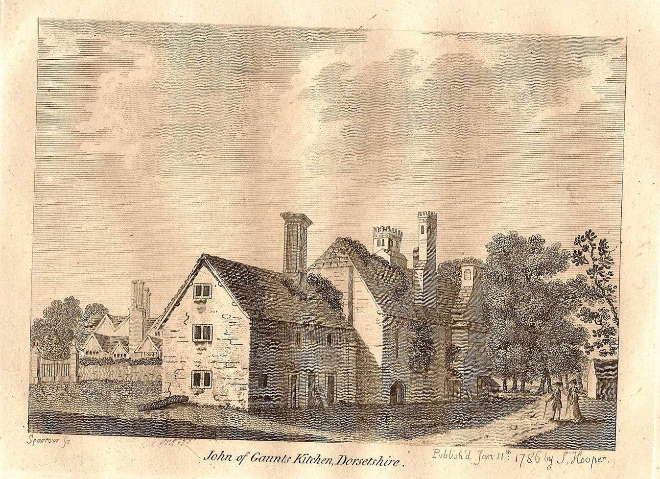 Canford Magna John of Gaunts Kitchen Dorset