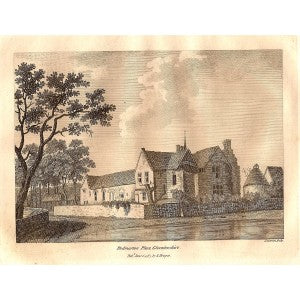Rodmarton Place Gloucestershire antique print