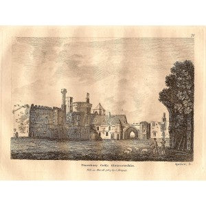 Thornbury Castle Gloucestershire antique print