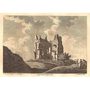 Ludgershall Castle Wiltshire antique print 1775