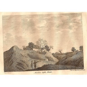 Merdon Castle Hampshire antique print