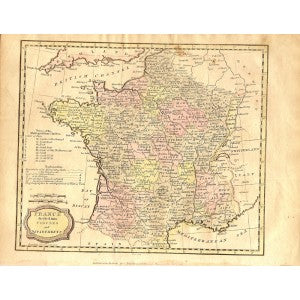 France antique map