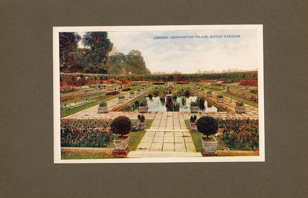 Kensington Palace antique print 1914