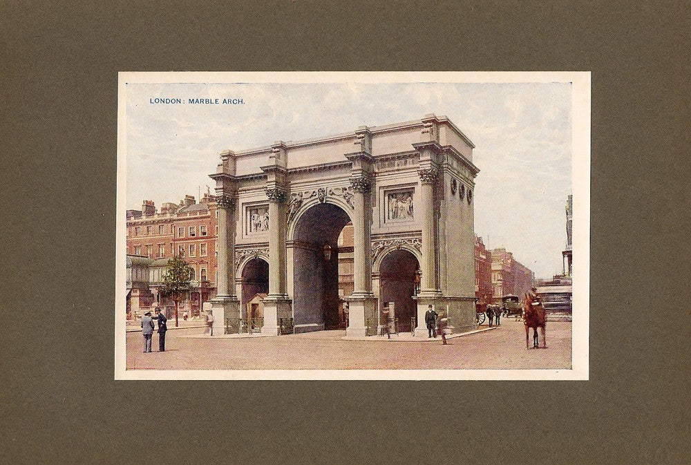 Marble Arch antique print