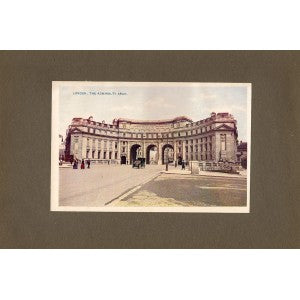 Admiralty Arch London guaranteed original antique print 1914