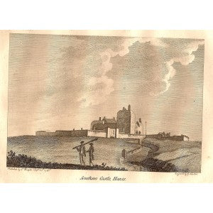 Southsea Castle Hampshire antique print