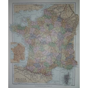 France antique map