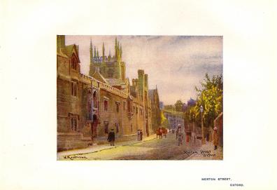 Merton College Oxford – Maps and Antique Prints