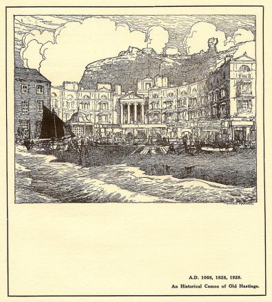 Hastings Historical Cameo vintage print 1928