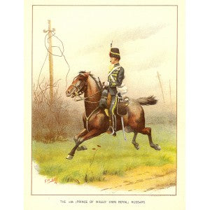 British Army 10th (Prince of Wales' Own Royal) Hussars 1890